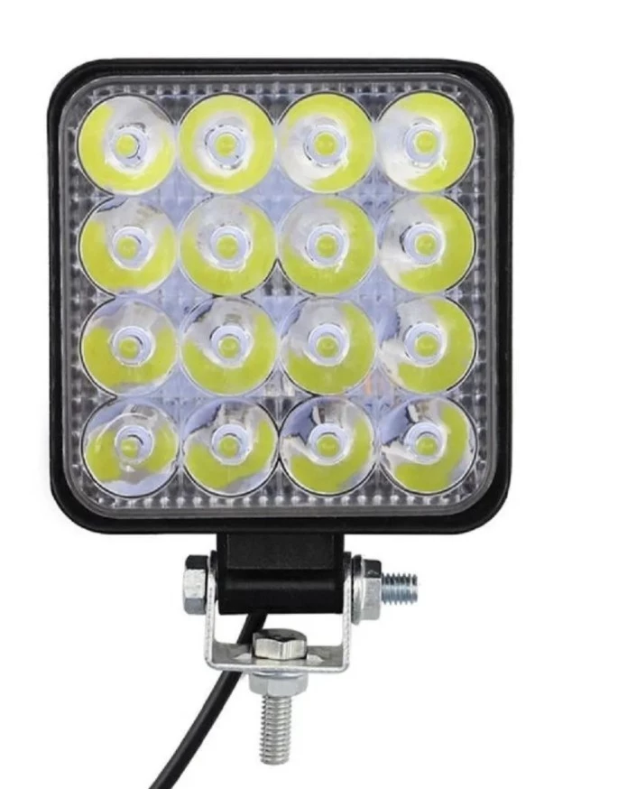 

Фара противотуманная тюнинговая 12V/24V 27 LED GRANDE LIGHT (белый/желтый) GL-8119