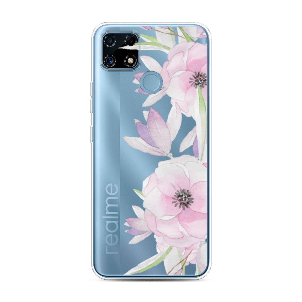 

Чехол Awog на Realme C25/C25s "Нежные анемоны", Разноцветный, 257450-8