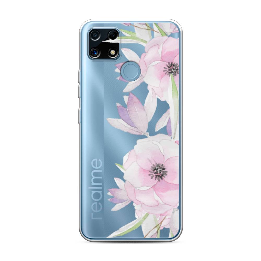 

Чехол Awog на Realme C25/C25s "Нежные анемоны", Разноцветный, 256950-8