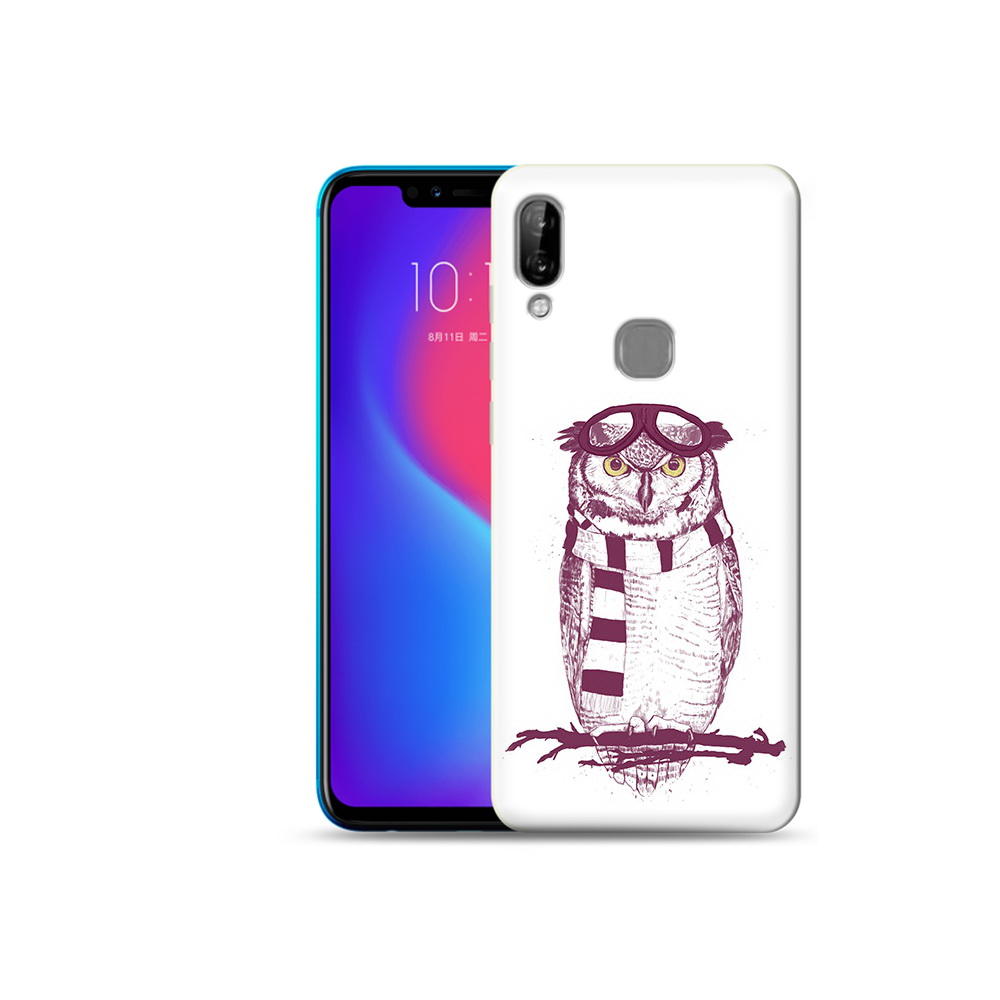 

Чехол MyPads Tocco для Lenovo S5 Pro сова-летчик, Прозрачный, Tocco