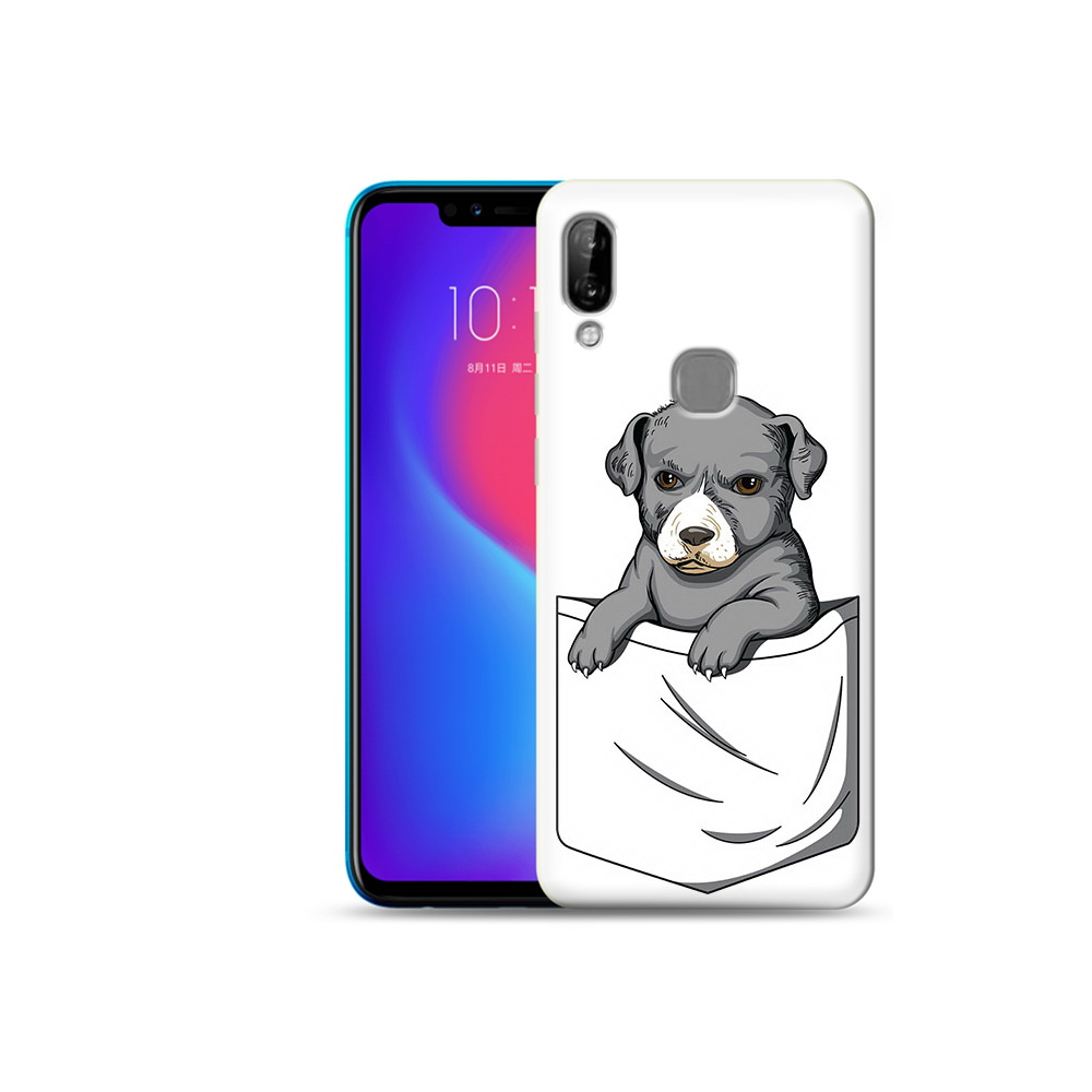 

Чехол MyPads Tocco для Lenovo S5 Pro собачка в кармане, Прозрачный, Tocco