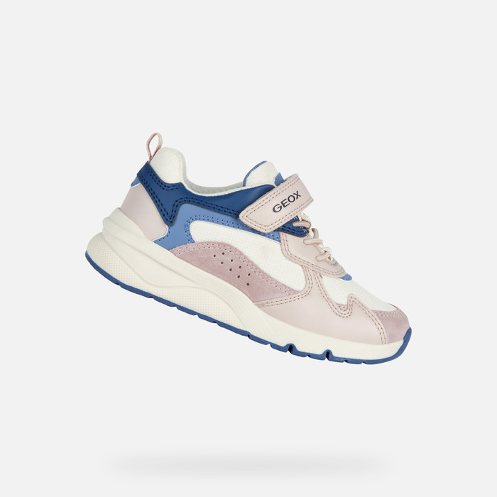 

Кроссовки Geox J Rooner Girl для девочек, размер 39, J36HRA01122C8W4B, розовый, J Rooner Girl