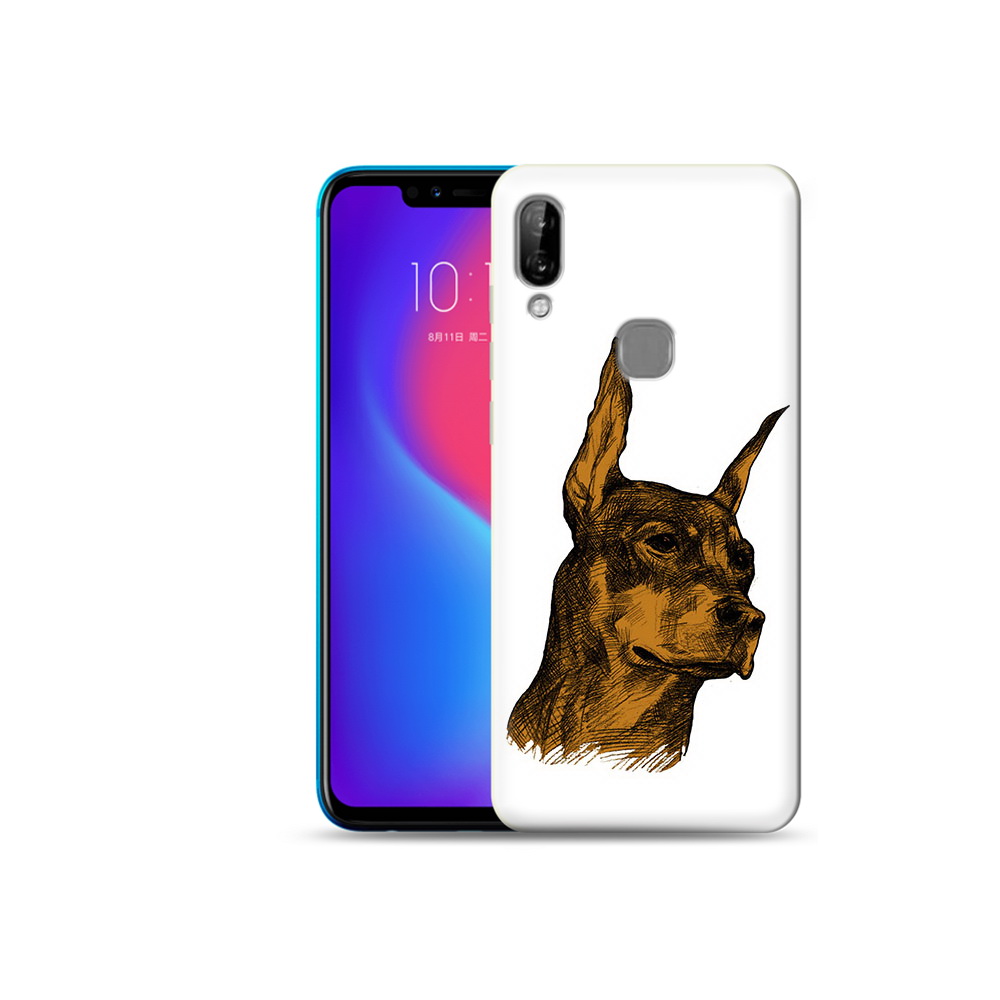 

Чехол MyPads Tocco для Lenovo S5 Pro скетч доберман, Прозрачный, Tocco