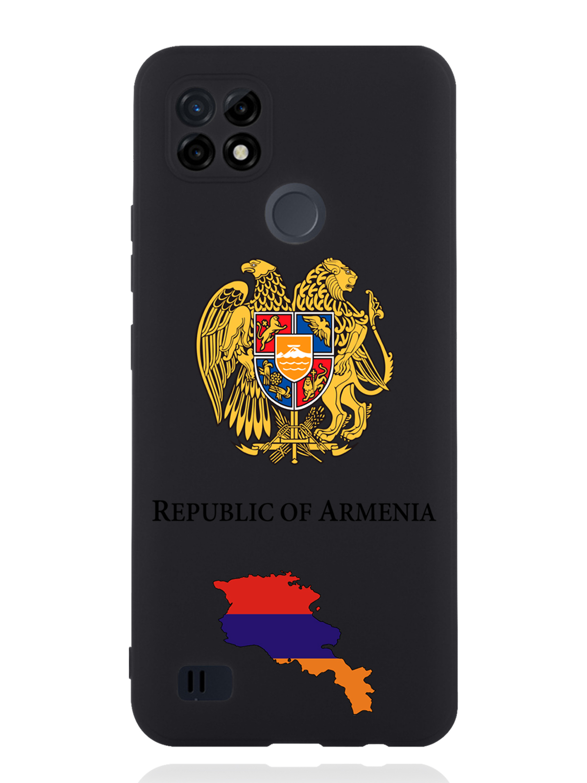 

Чехол SignumCase RealMe C21 Герб Армении, Разноцветный, RealMe C21 Герб Армении