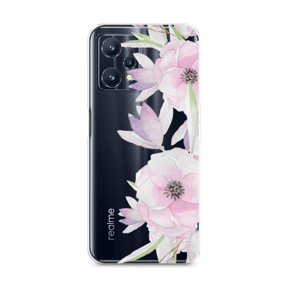 

Чехол Awog на Realme 9/9 Pro Plus "Нежные анемоны", Разноцветный, 258750-8