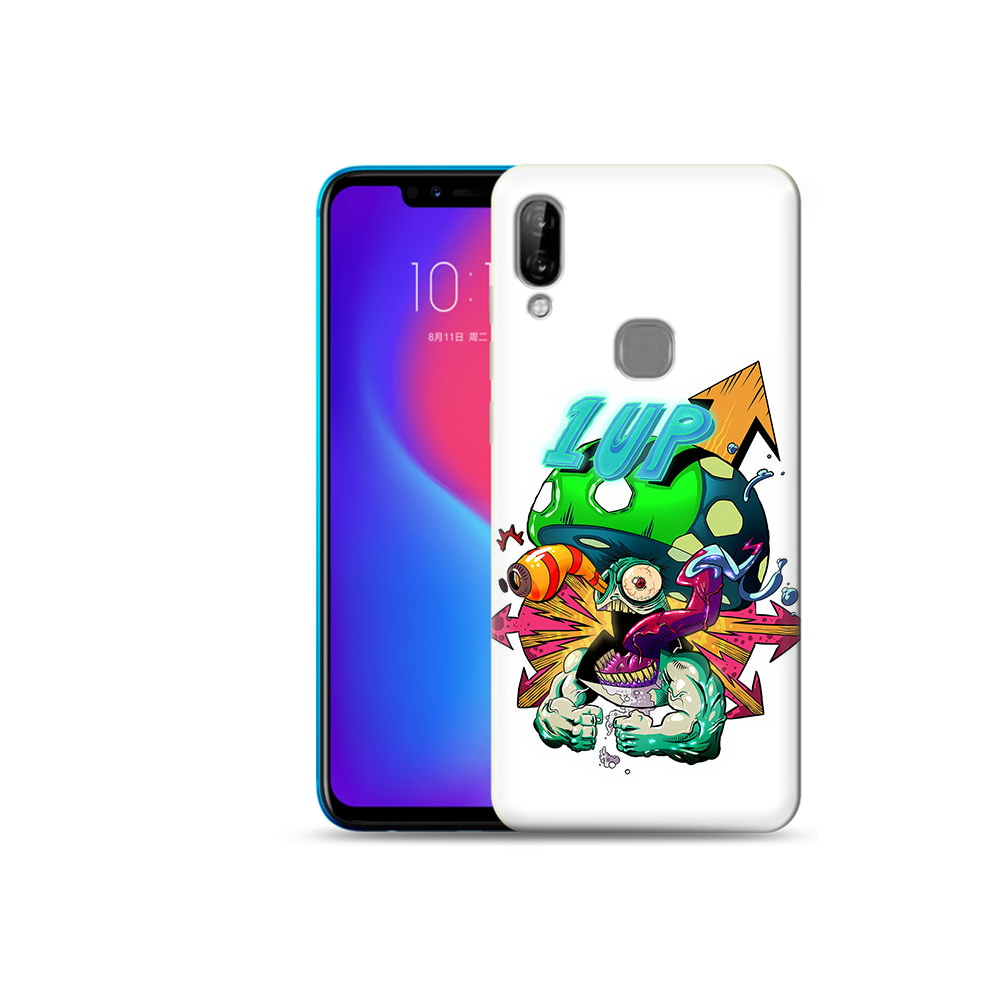 

Чехол MyPads Tocco для Lenovo S5 Pro сильный гриб абстракция, Прозрачный, Tocco