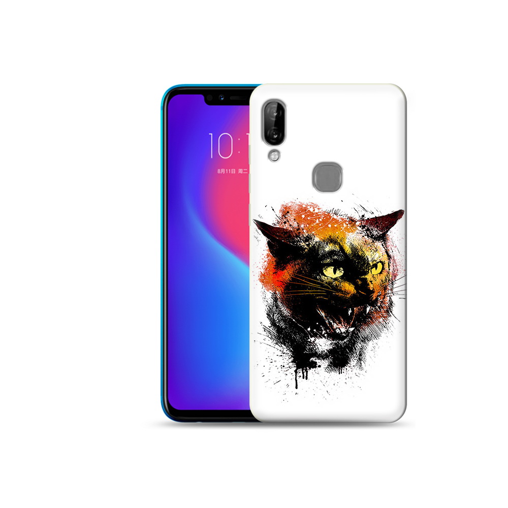 

Чехол MyPads Tocco для Lenovo S5 Pro сиамский кот, Прозрачный, Tocco
