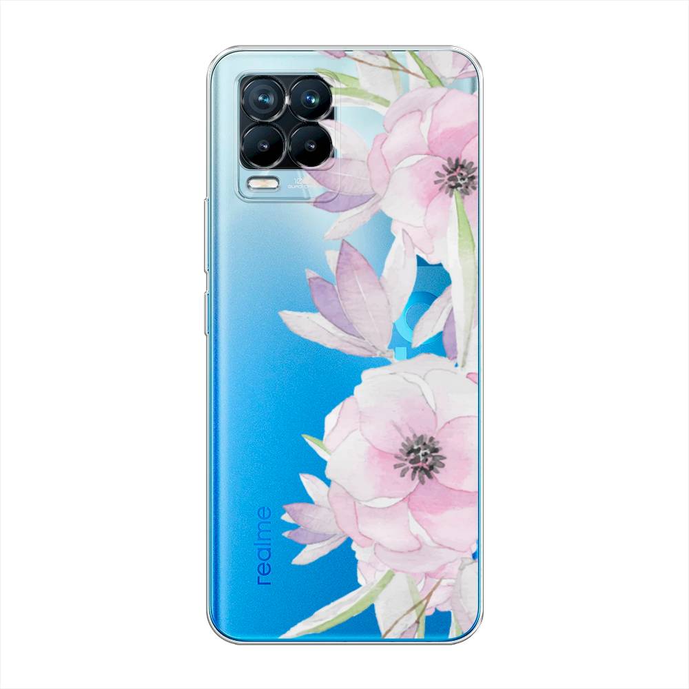 

Чехол Awog на Realme 8/8 Pro "Нежные анемоны", Разноцветный, 255550-8