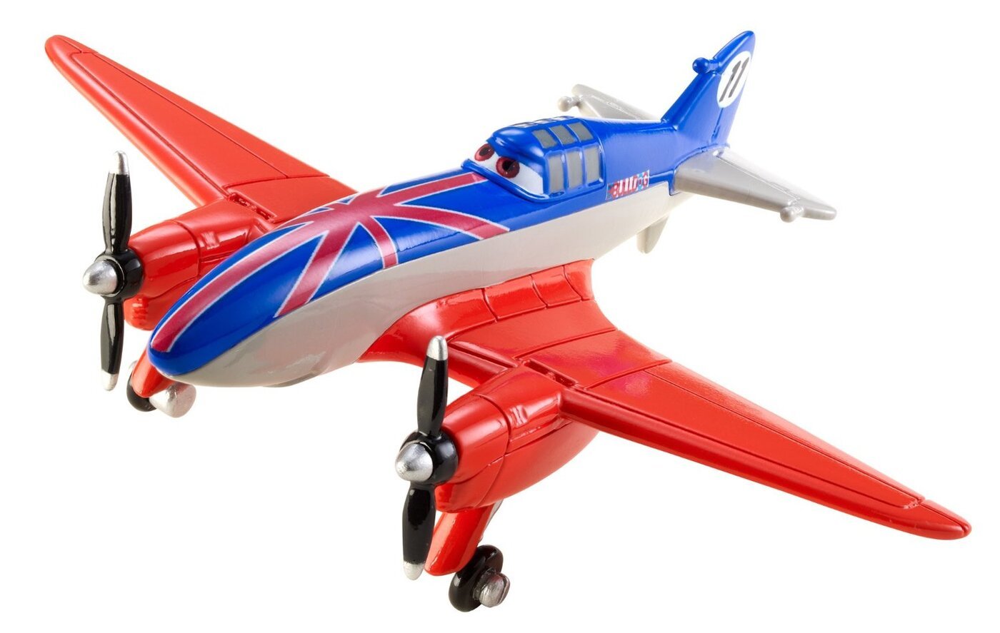 

Фигурка Disney Planes Модель самолета-истребителя BullDog металл, X9467_X9459