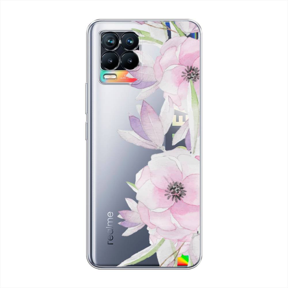 

Чехол Awog на Realme 8/8 Pro "Нежные анемоны", Разноцветный, 255450-8