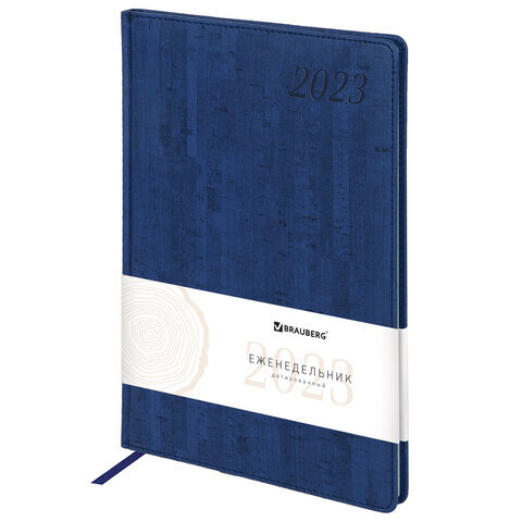 

Еженедельник датированный 2023 BRAUBERG Wood 113940