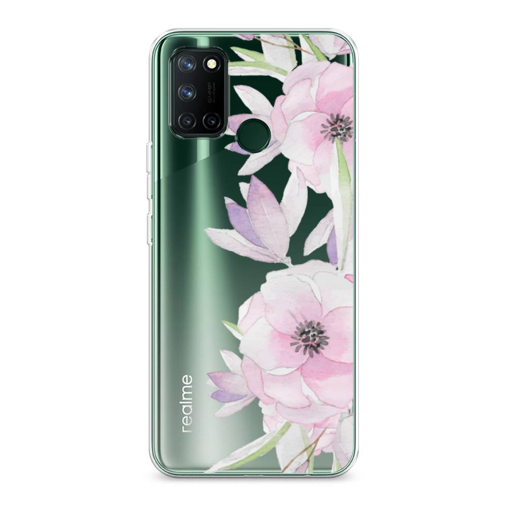 

Чехол Awog на Realme 7i "Нежные анемоны", Разноцветный, 253950-8