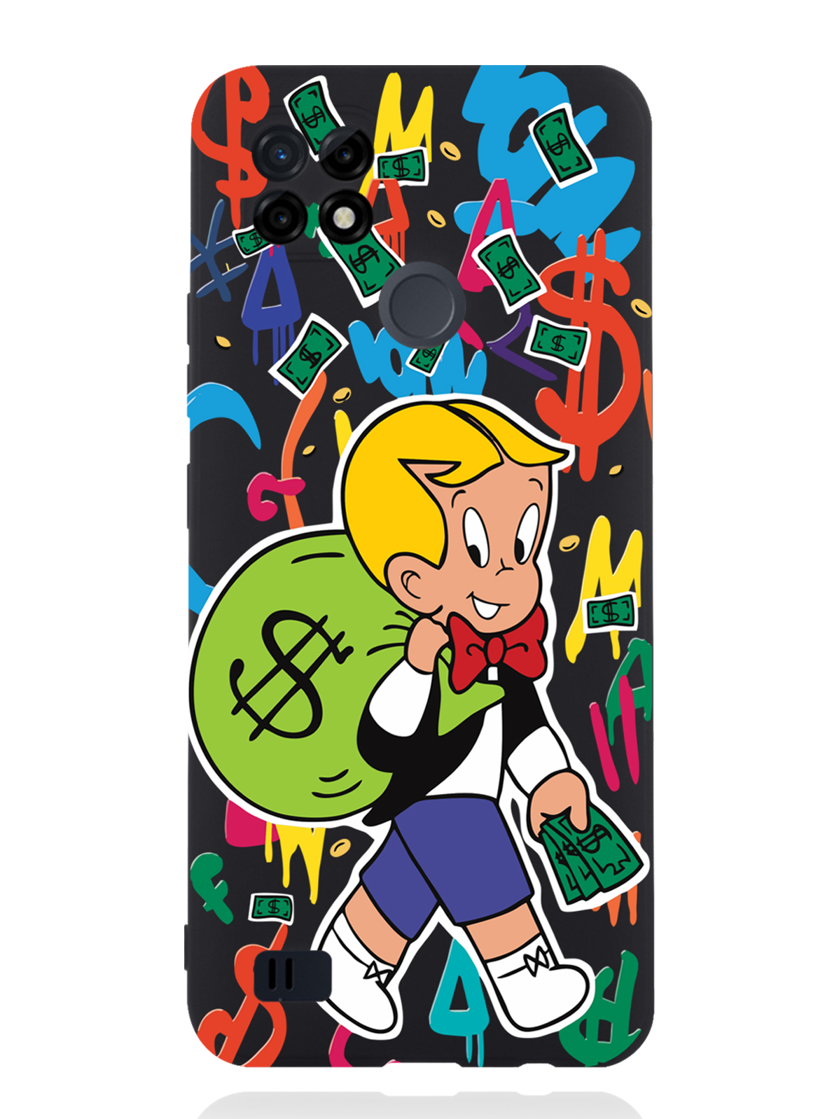 

Чехол MustHaveCase RealMe C21 Monopoly Richie Rich/Монополи Богатенький Риччи, Разноцветный, RealMe C21 Monopoly Richie Rich/Монополи Богатенький Риччи