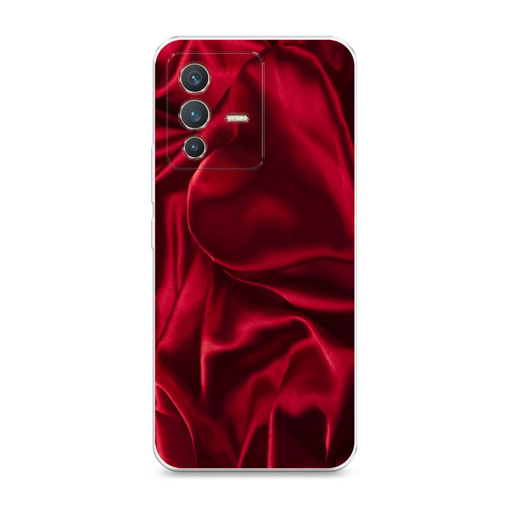 

Чехол Awog на Vivo V23 "Текстура красный шелк", Разноцветный, 266050-3