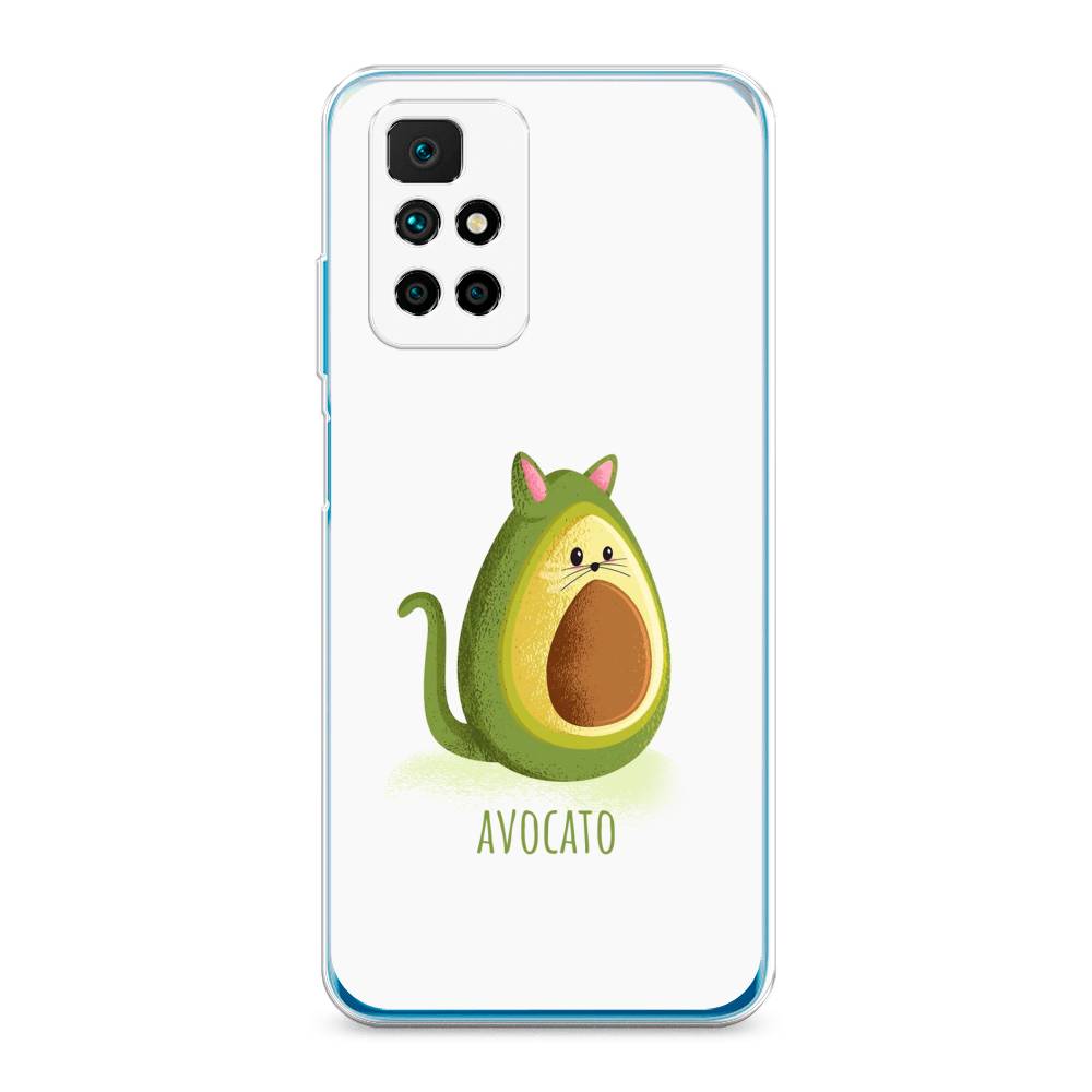 фото Силиконовый чехол "avocato" на xiaomi redmi note 11 4g china awog