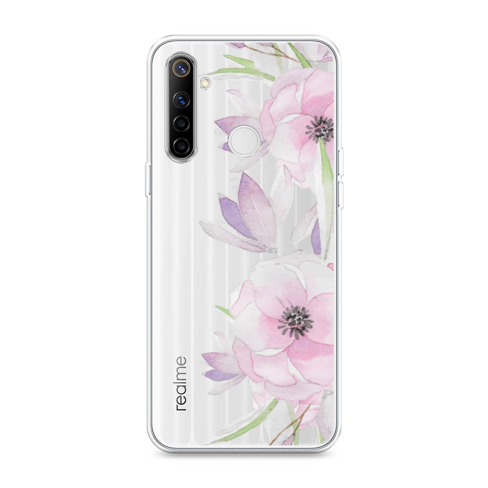 

Чехол Awog на Realme 6i "Нежные анемоны", Разноцветный, 252950-8
