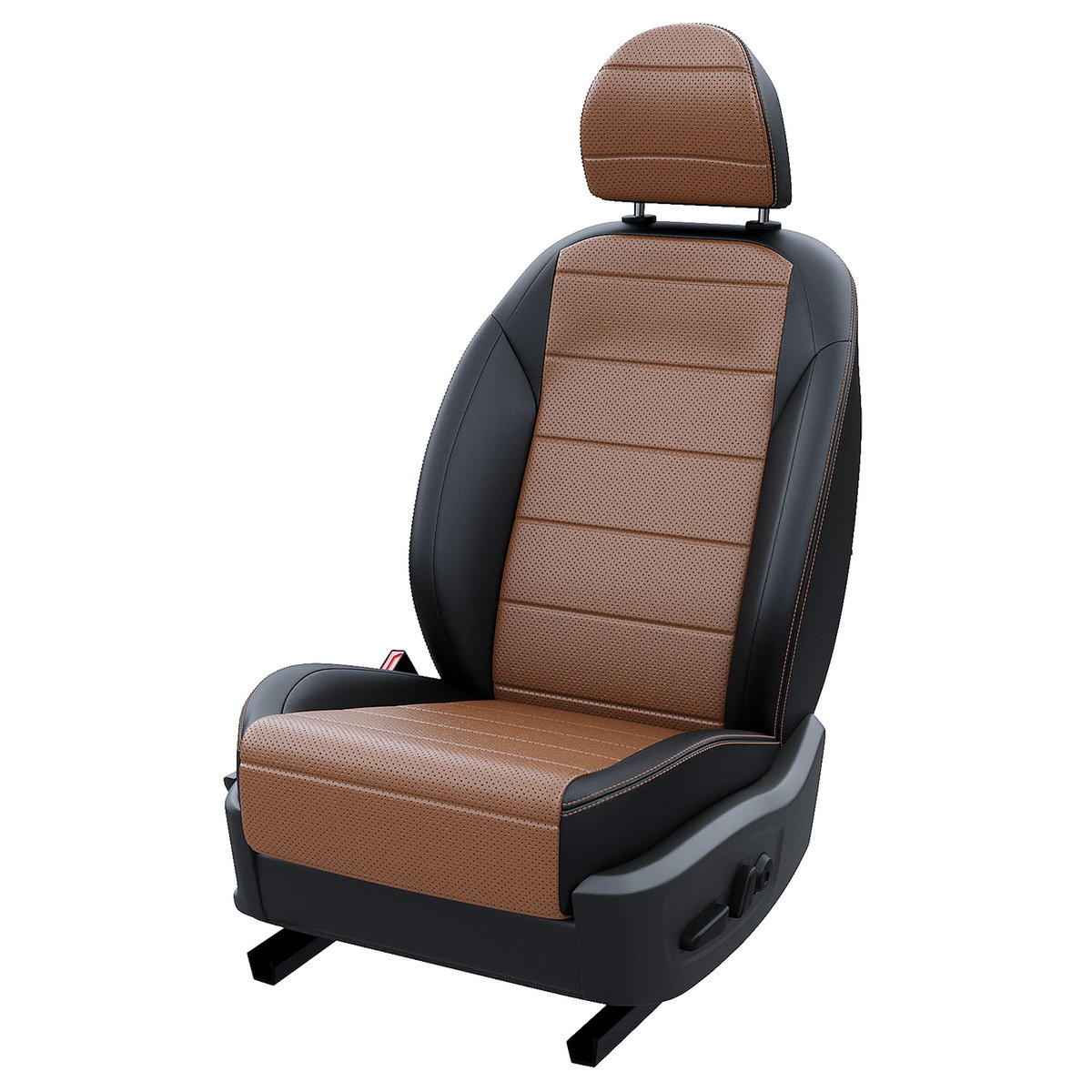 

Чехлы на сиденья АвтоЛето для Skoda Rapid 2012-2020 LA14932C294 Экокожа Черный Шоколадный, Коричневый;черный, LA1493