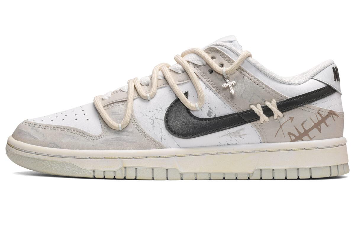 

Кеды унисекс Nike Dunk Low серые 40 EU, Серый, Dunk Low