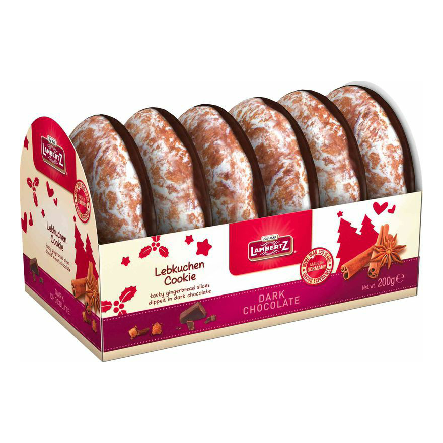 Пряники Lambertz Lebkuchen Cookie 200 г 250₽