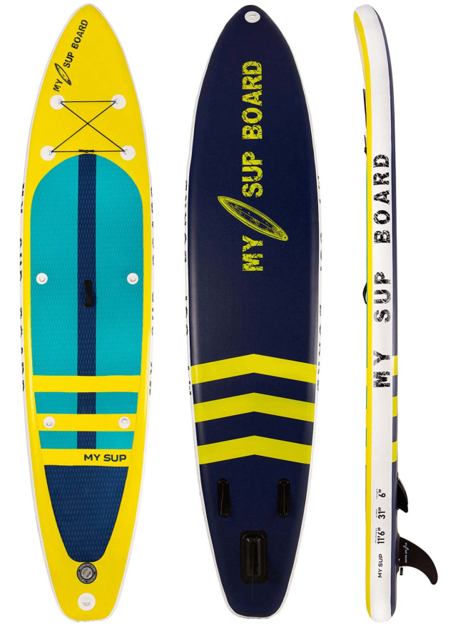 

SUP-борд My Sup Special 11.6, 355x80x15 см, до 200 кг, Желтый, Special 11.6
