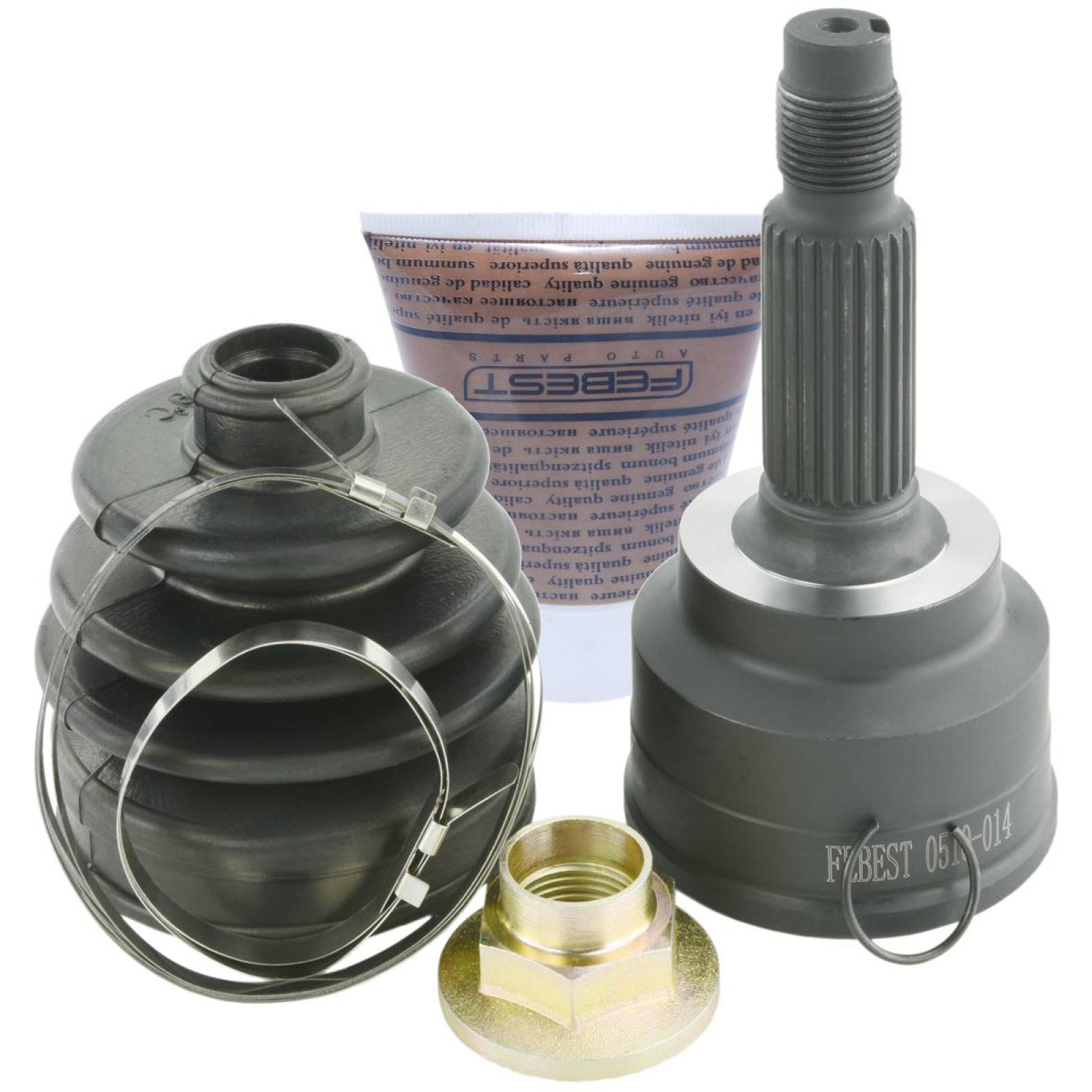 

Шрус наружный 19x52x24 для автомобилей MAZDA 0510-014 FEBEST