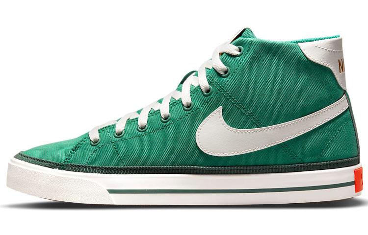 

Кеды унисекс Nike Court Legacy Canvas Mid зеленые 44 EU, Зеленый, Court Legacy Canvas Mid