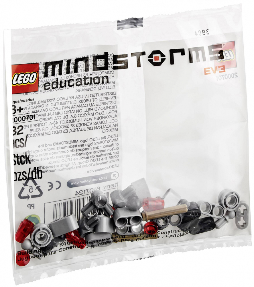 фото Набор lego 2000701 le набор с запасными частями lme 2 для mindstorms ev3 / nxt
