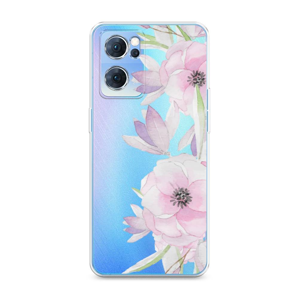 

Чехол Awog на Oppo Reno 7 5G "Нежные анемоны", Разноцветный, 258150-8