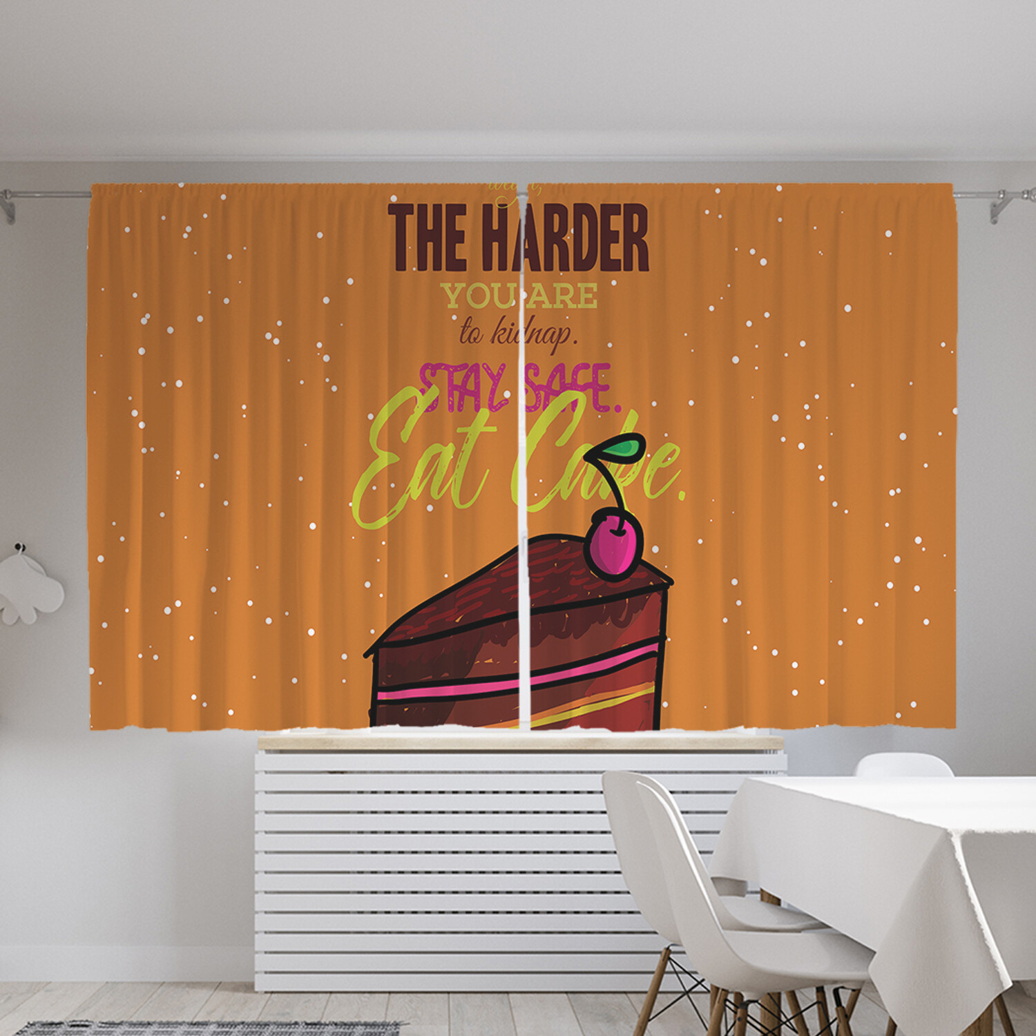 

Классические шторы JoyArty "Оставаться в безопасности", Oxford DeLux, 2 полотна 145x180 см, Оставаться в безопасности