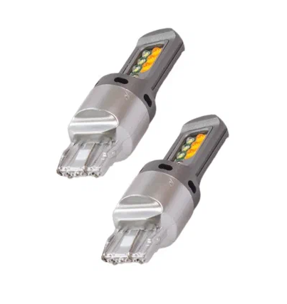 фото Лампа светодиодная габаритная sd-905x2 обманка w21/5w /7443 24 smd 4.8w 68*20mm 12v 2шт. element