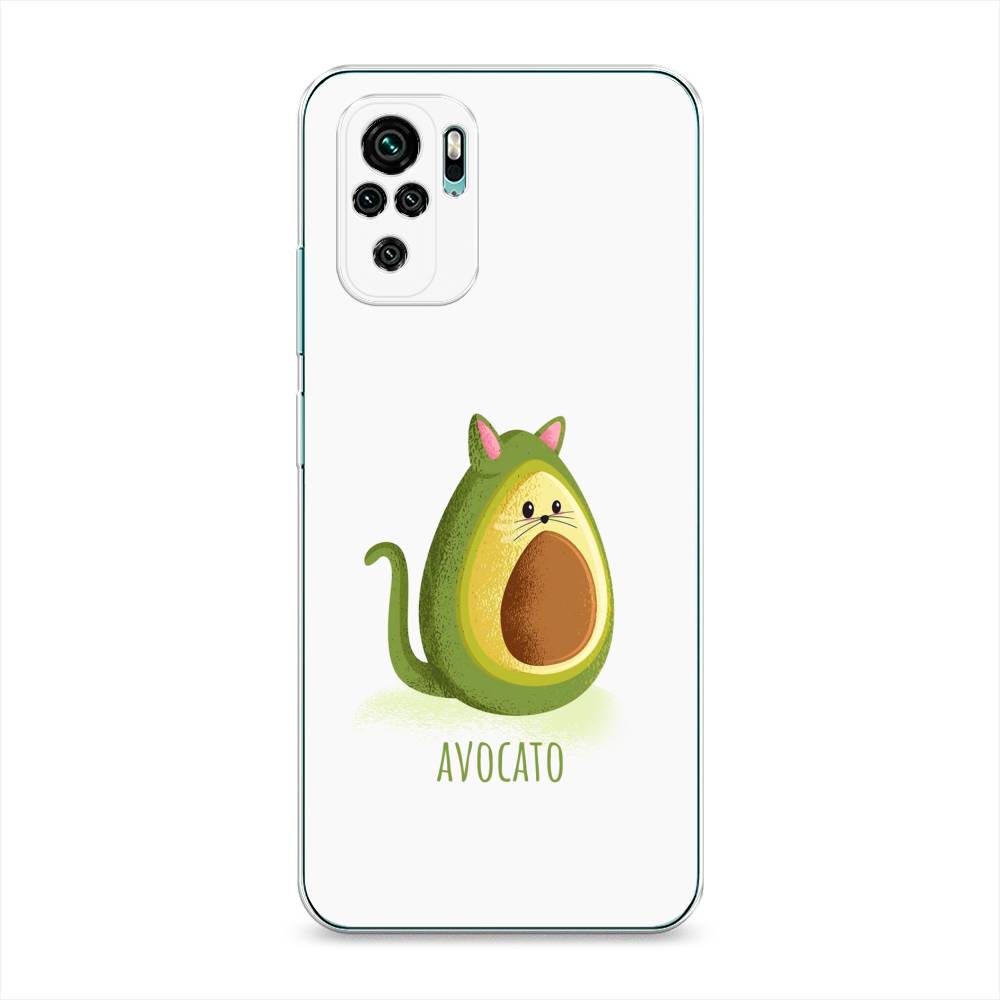 фото Силиконовый чехол "avocato" на xiaomi redmi note 10s awog