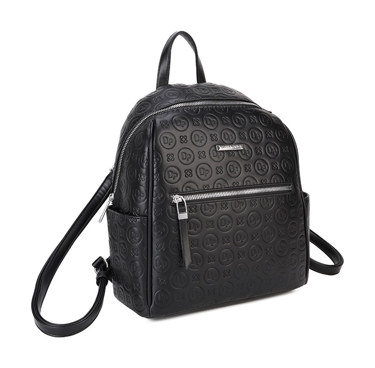 

Рюкзак женский Daniele Patrici YLLFW-25 черный, 31,5x28x14 см, YLLFW-25