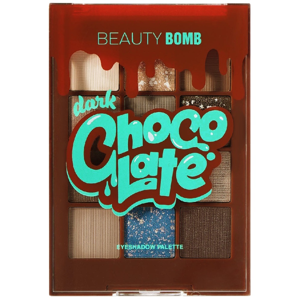 Палетка теней Beauty Bomb Dark Chocolate, тон 01
