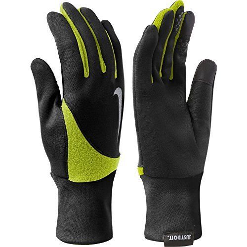 

Мужские перчатки для бега, NIKE MEN'S ELEMENT THERMAL 2.0 RUN GLOVES S BLACK/VOLT, S, N.RG.B1.023.SL