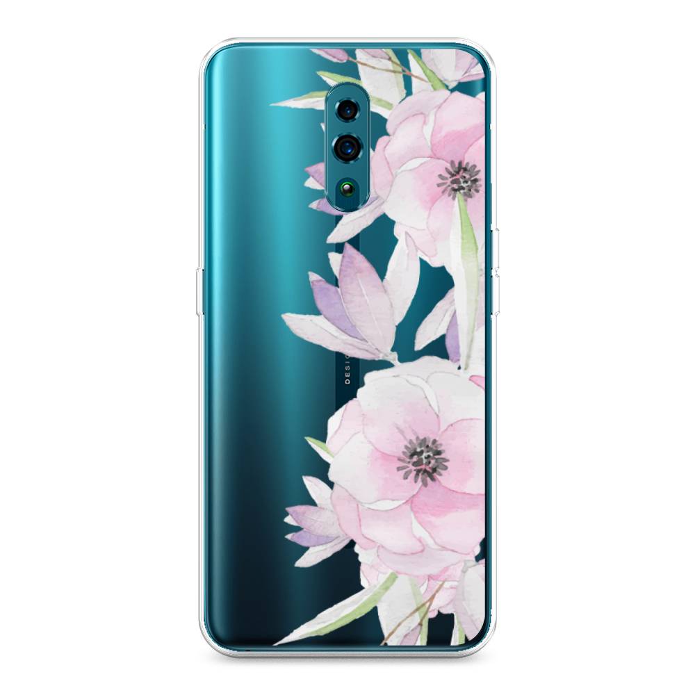 

Чехол Awog на Oppo Reno "Нежные анемоны", Разноцветный, 250750-8