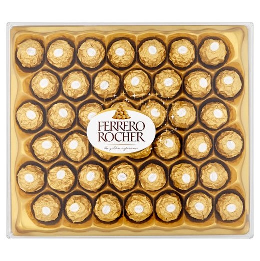 Конфеты Ferrero Rocher хрустящие из молочного шоколада 525г