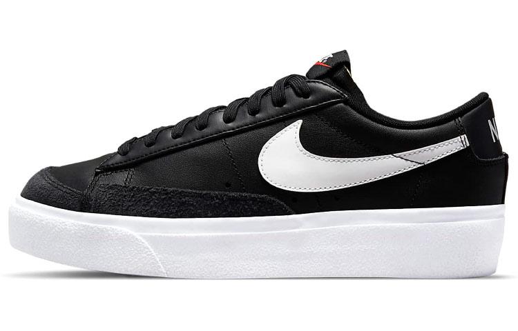 

Кеды унисекс Nike Blazer Low Platform черные 38.5 EU, Черный, Blazer Low Platform