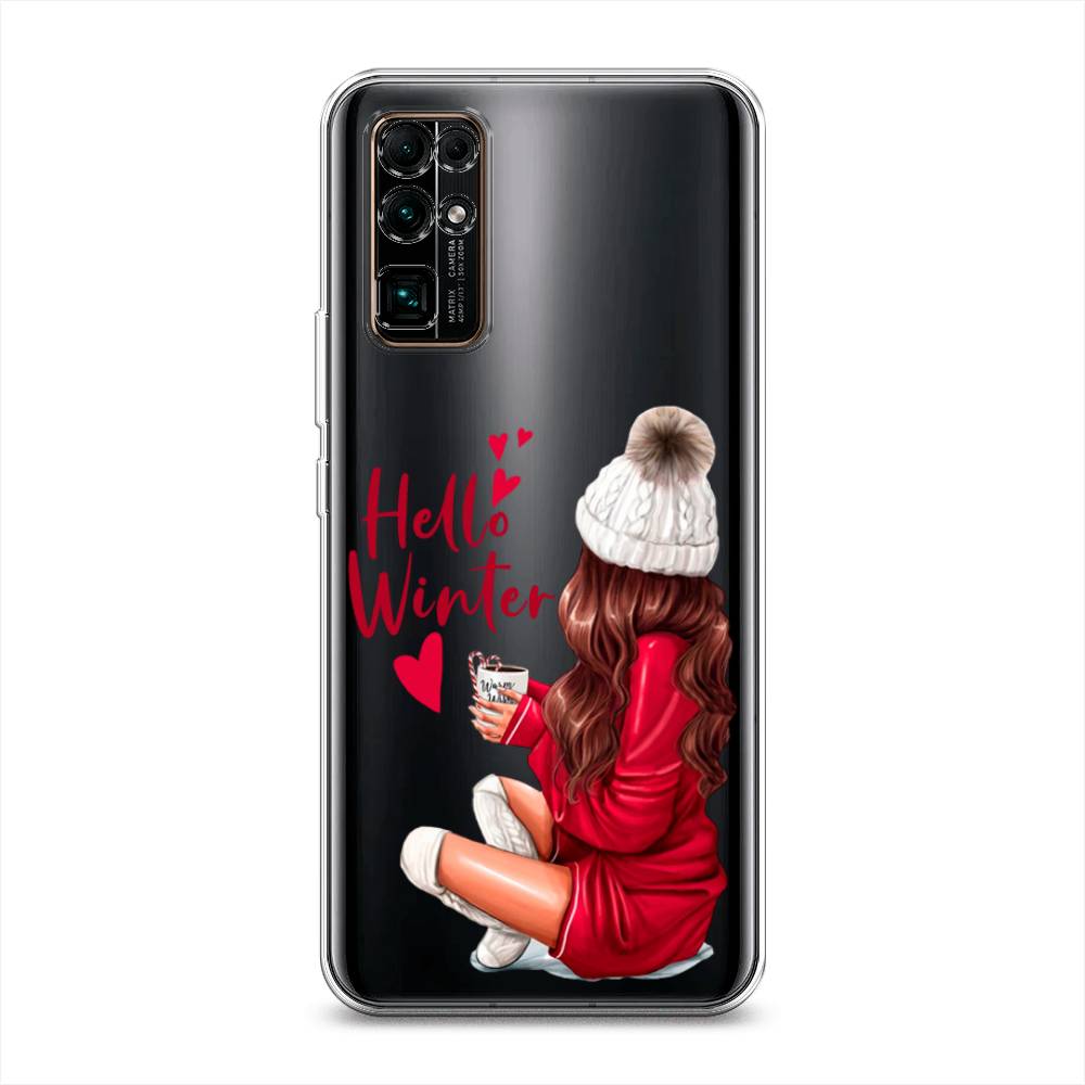 

Чехол на Honor 30 "Hello winter", Красный;белый;коричневый, 612150-5
