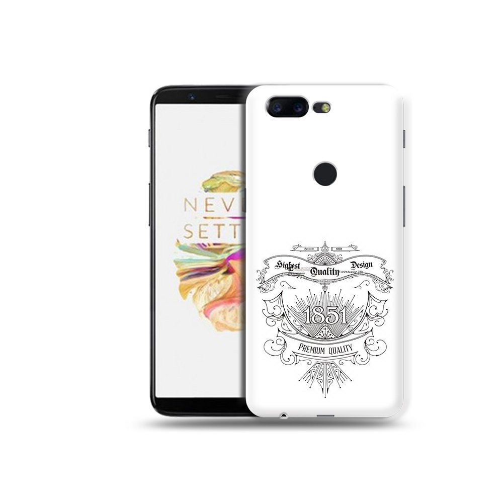 

Чехол MyPads Tocco для OnePlus 5T логотип 1851 год, Прозрачный, Tocco