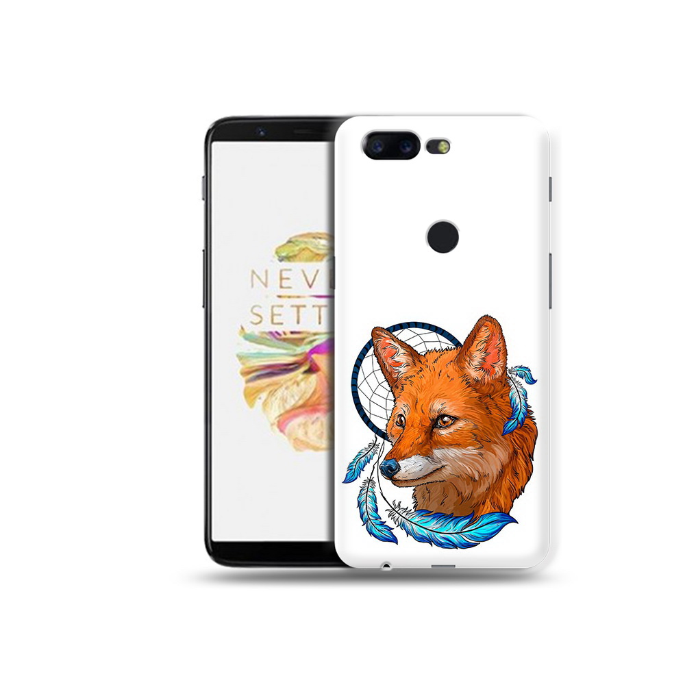 

Чехол MyPads Tocco для OnePlus 5T лиса и ловец снов, Прозрачный, Tocco