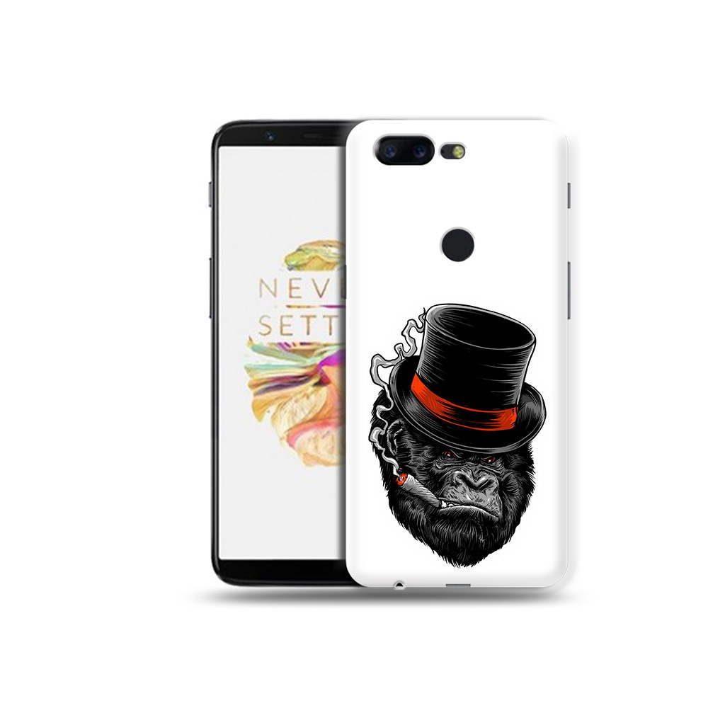

Чехол MyPads Tocco для OnePlus 5T дизайнерская горилла, Прозрачный, Tocco