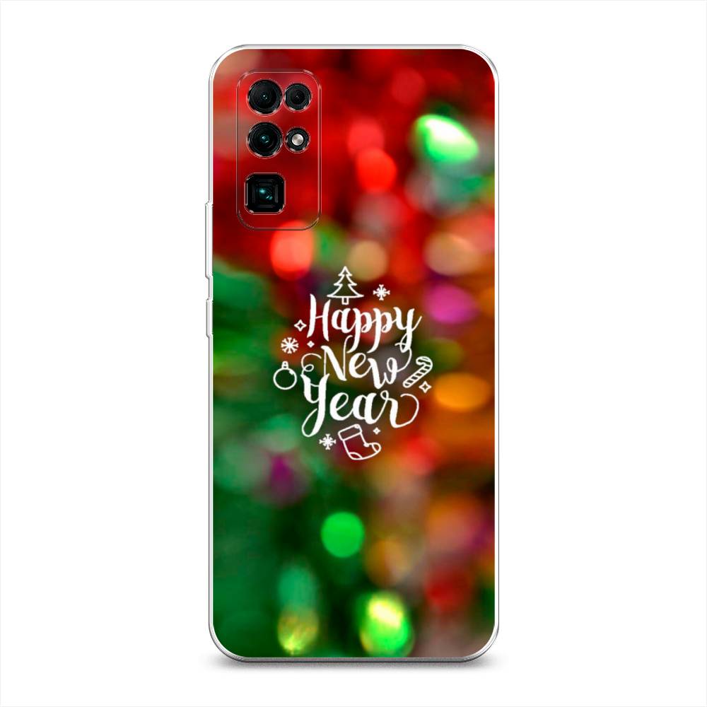 

Чехол на Honor 30 "Новый Год на елке", Зеленый;красный;желтый, 612150-5