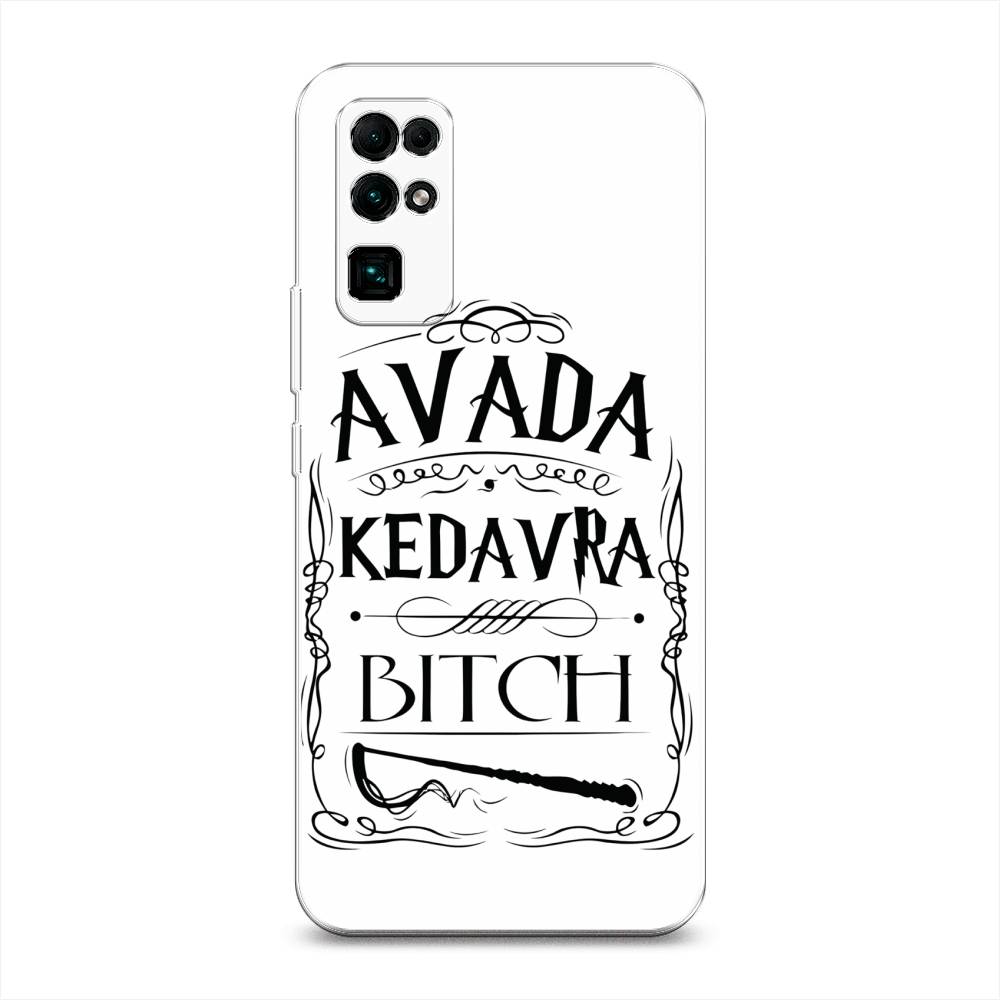 

Чехол на Honor 30 "Avada kedavra bitch", Белый;серый;черный, 612150-6