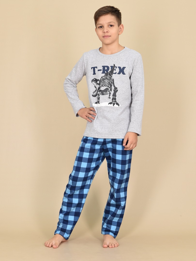 

Пижама детская LIDEKO kids М70-16, синий, 146, М70-16