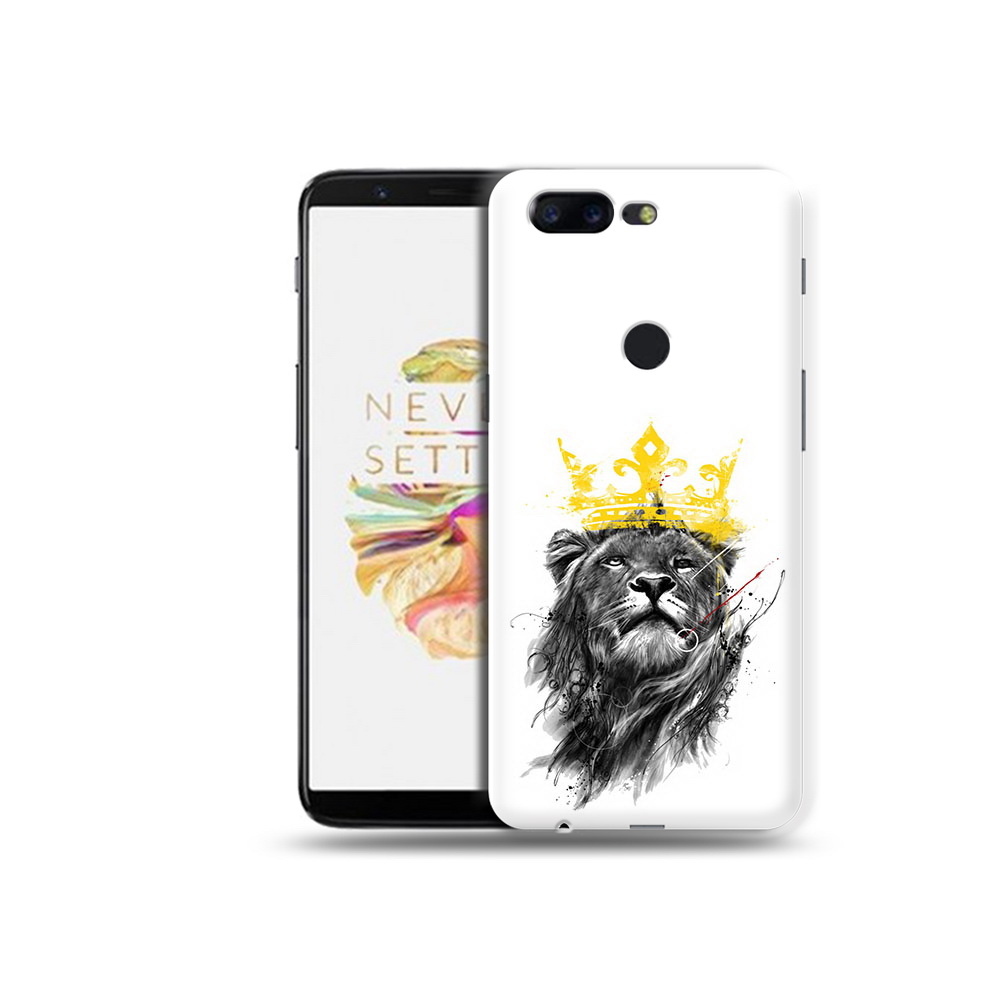 

Чехол MyPads Tocco для OnePlus 5T король-лев, Прозрачный, Tocco