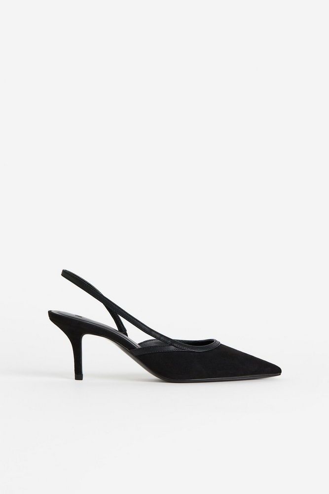 

Туфли женские H&M 1213632 черные 38 EU, Черный, 1213632