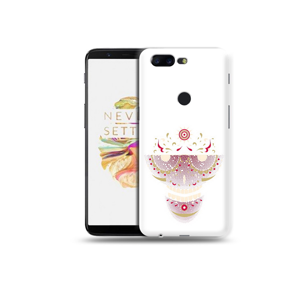 

Чехол MyPads Tocco для OnePlus 5T карнавальный скелет абстракция, Прозрачный, Tocco