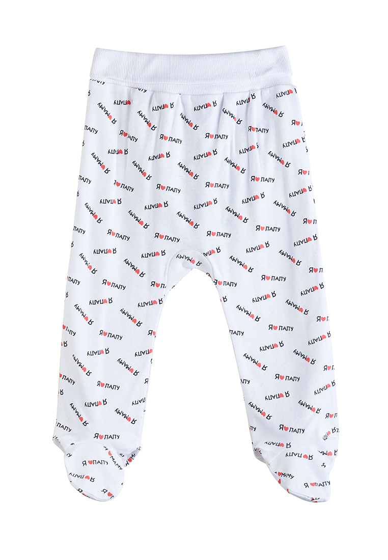 

Ползунки детские Kari baby AW21B076 белый/серый р.68, AW21B076