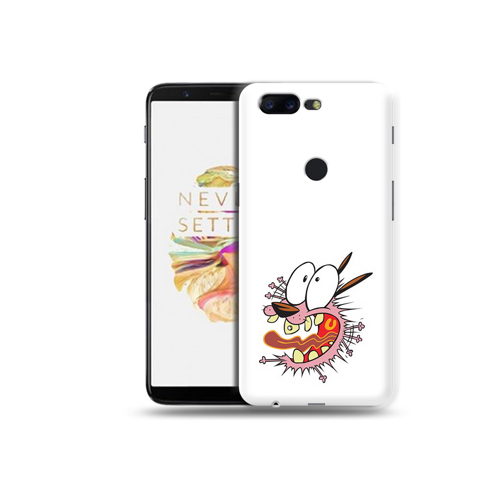 

Чехол MyPads Tocco для OnePlus 5T испуганный бобик, Прозрачный, Tocco