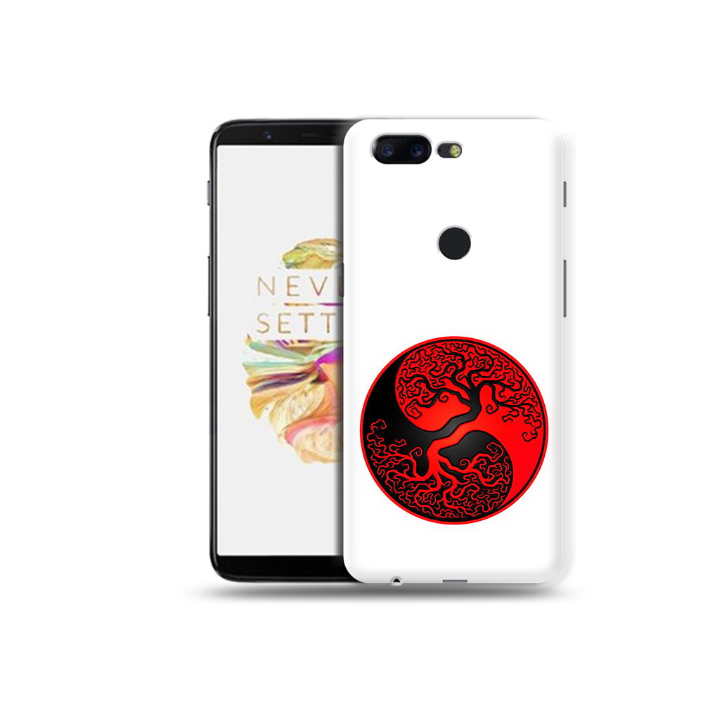 

Чехол MyPads Tocco для OnePlus 5T инь янь дерево, Прозрачный, Tocco